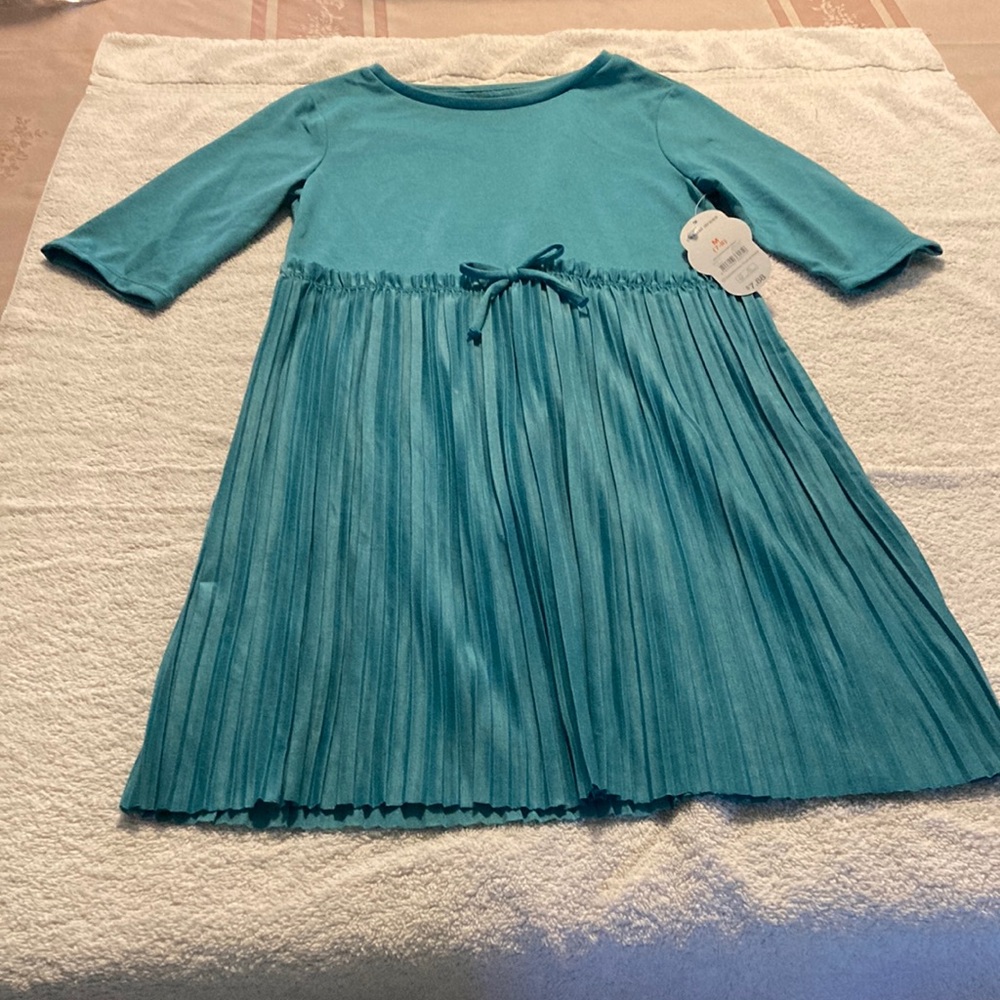 New Wonder Nation Girls 3/4 sleeve Dress